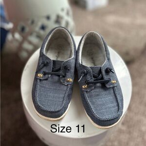 Cat & Jack Kids Boat Shoes Size 11